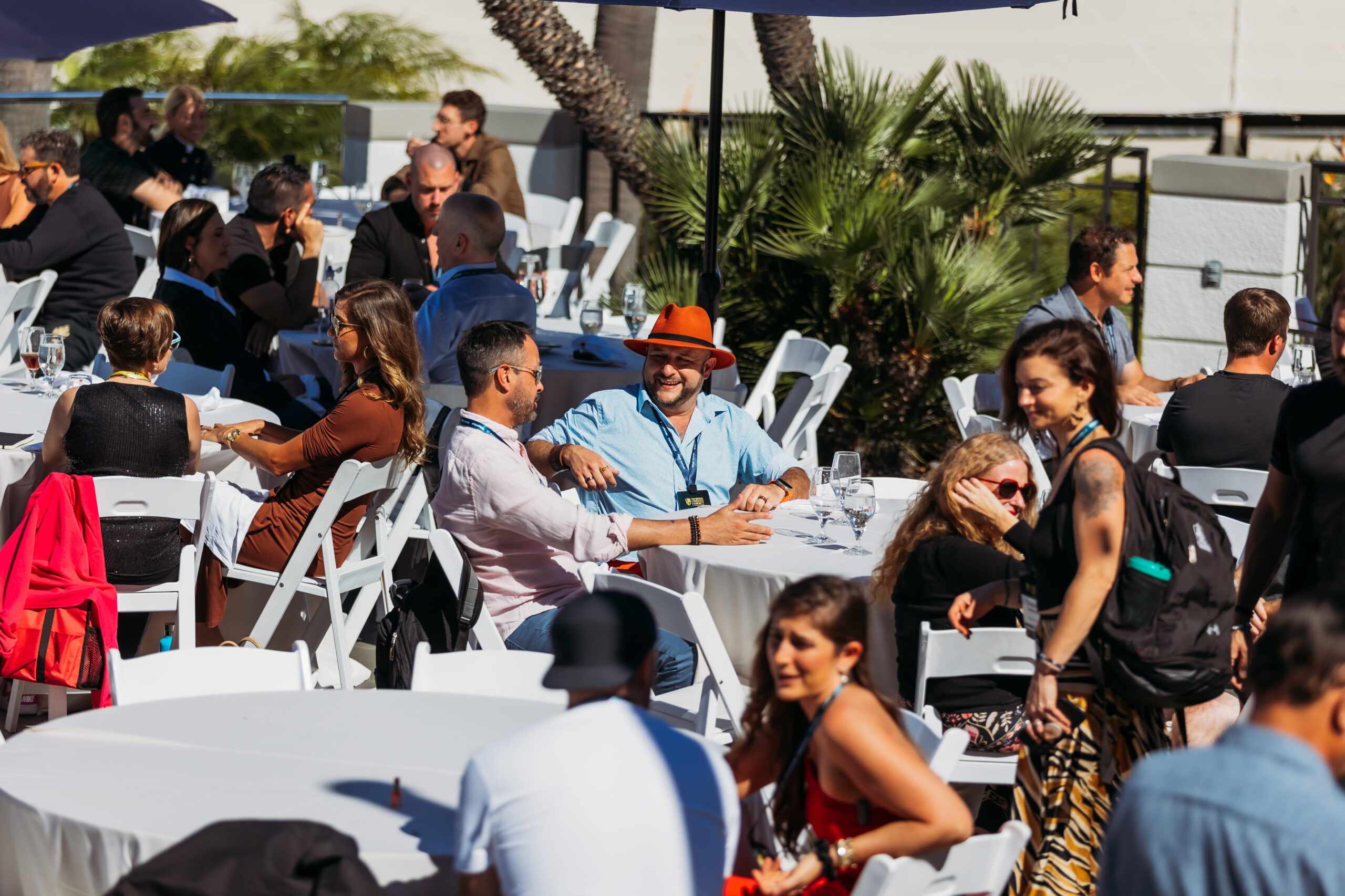 Four Rooms Austin event — speaker on stage